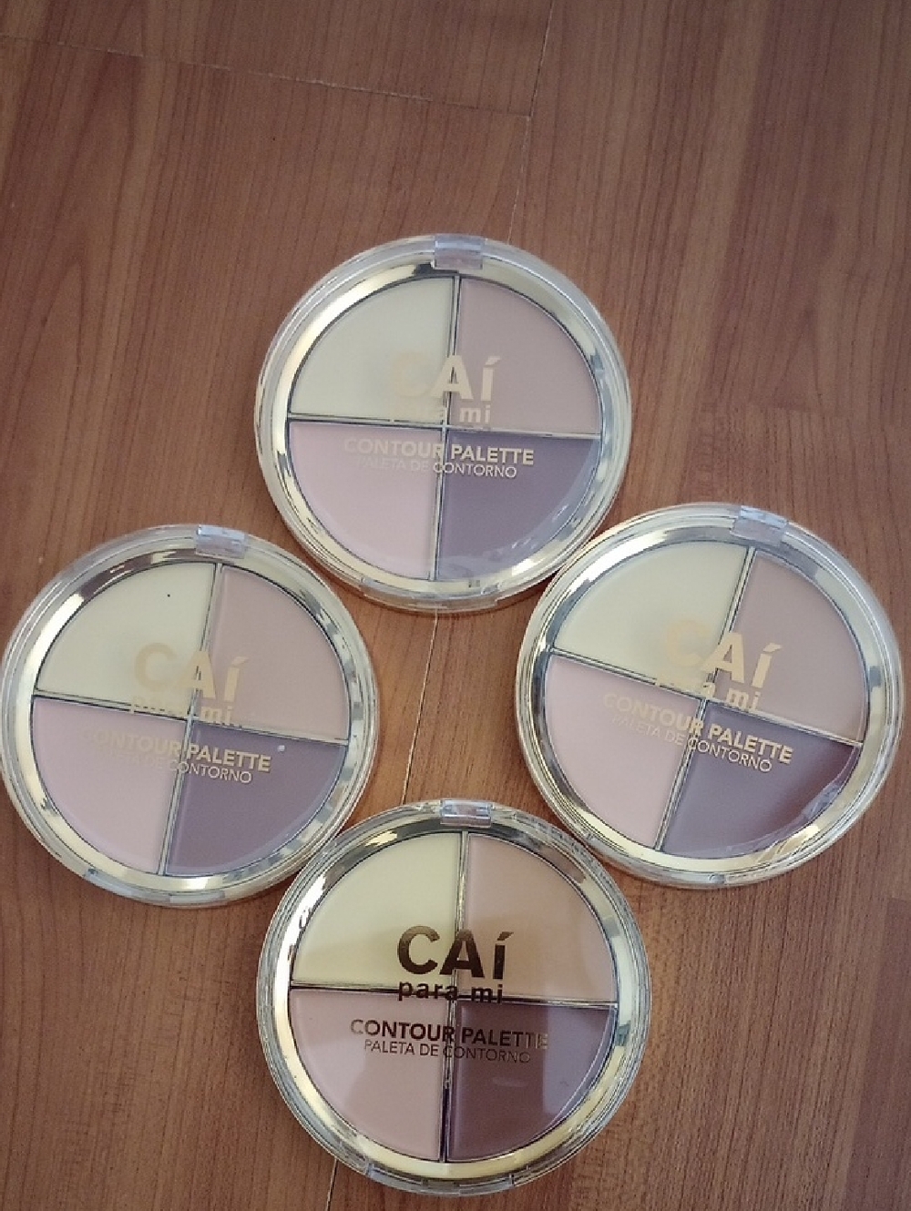 New CAÍ Contour Palette - Neutral & Cream Correctors (4-Shade)